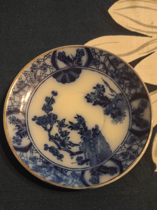 Conjunto de chávenas e pires 1 café e 1 chá Gilman Sacavém Portugal