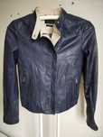 - Massimo Dutti  - Skórzana ramoneska, kurtka r. M