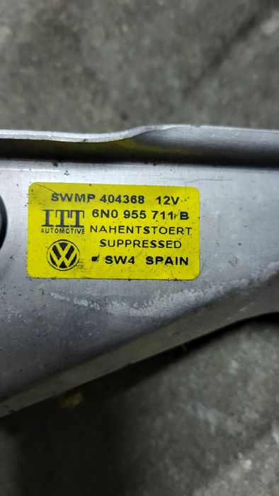 Motor limpa vidros vw polo