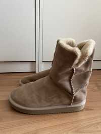 Botas de pele - Oysho