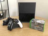 Zestaw X Box One+2Pady+Stacja+8Gier