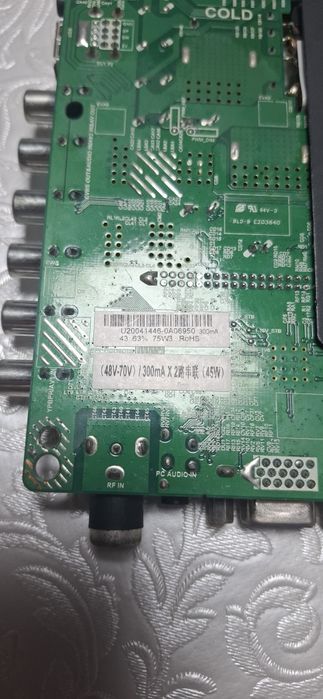 Placa tv main borde