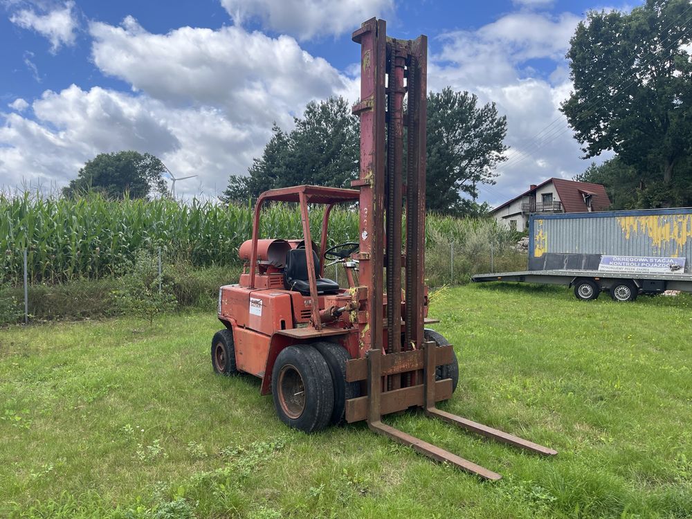 Widlak Clark C500Y80, wózek widłowy, 6t