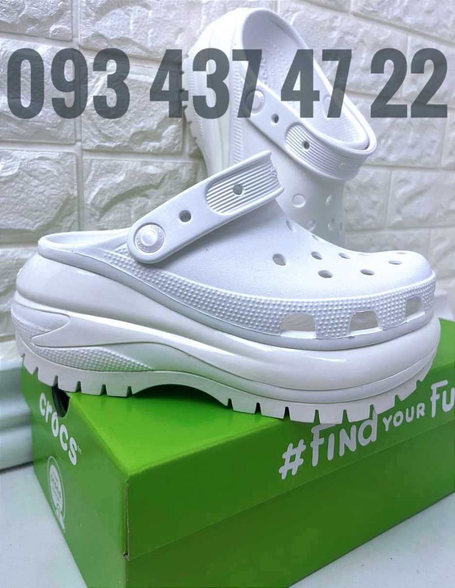 Жіночі Крокси Crocs Crush Mega Новинка!Усі розміри у наявності