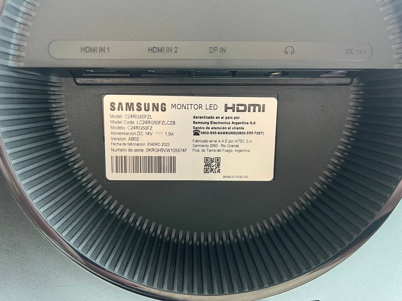 Монитор Samsung C24RG50FZI (LC24RG50FZIXCI)