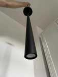 Czarna lampa Max light