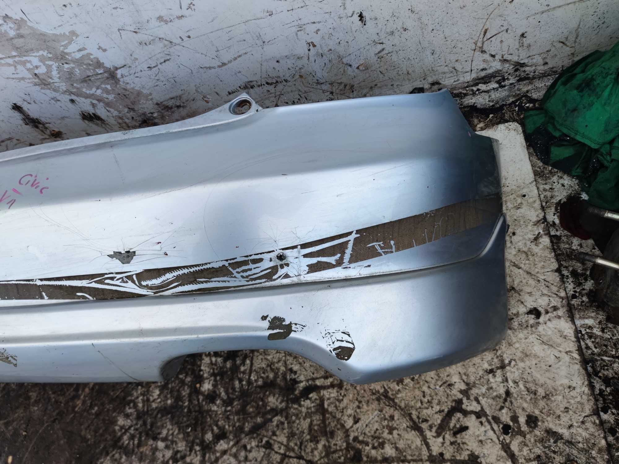 Honda Civic VII Type R Sport Zderzak Tylni Kod Lakieru NH623M