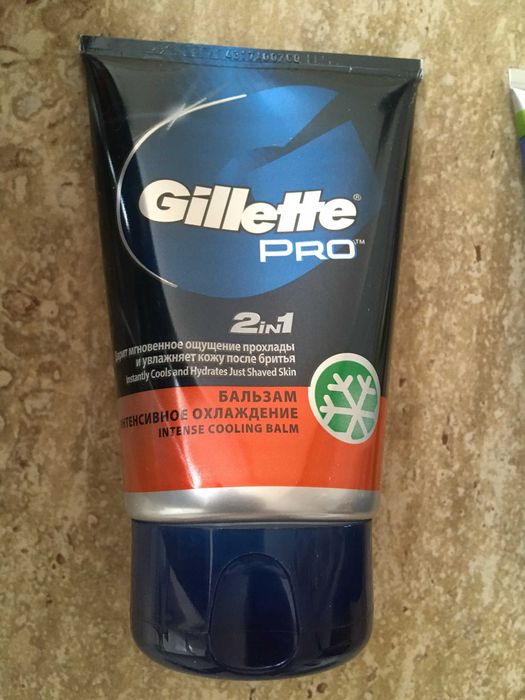 Бальзам после бритья увлажняющий Gillette PRO "Интенсивное охлаждение"