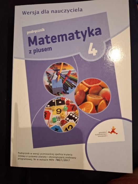 Matematyka 4 GWO wersja dla nauczyciela