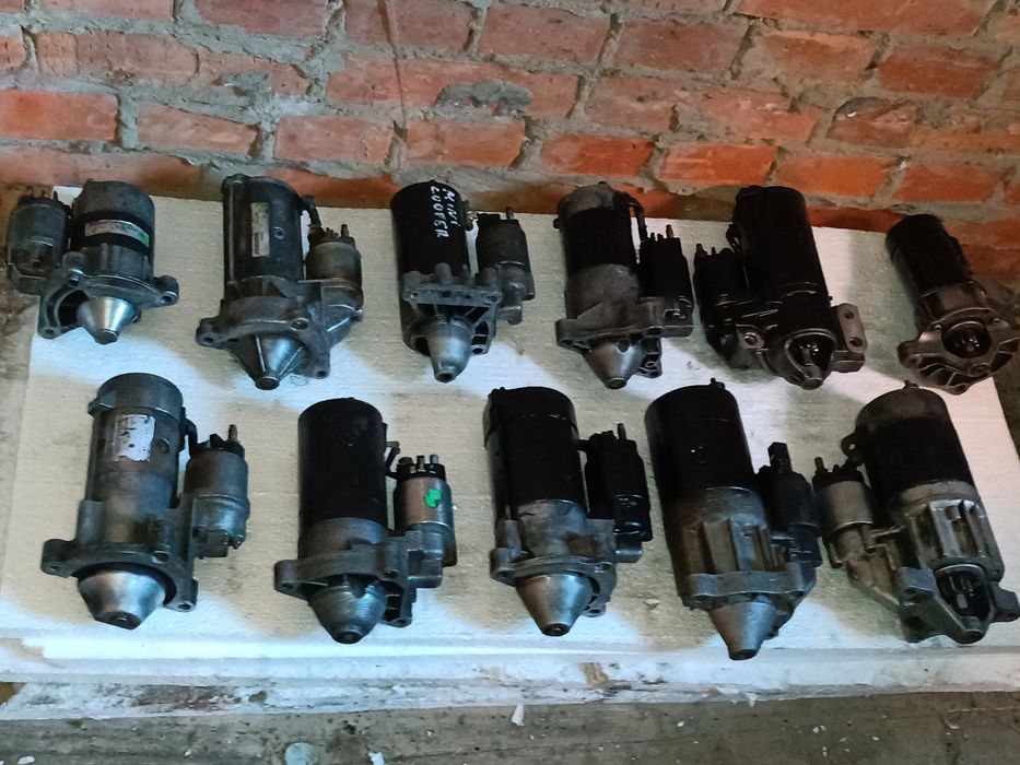 Стартери Citroen/Peugeot 1.4;1.6;1.8b/1.6-1.9-2.0-2.2D-2.5;TD;HDI.