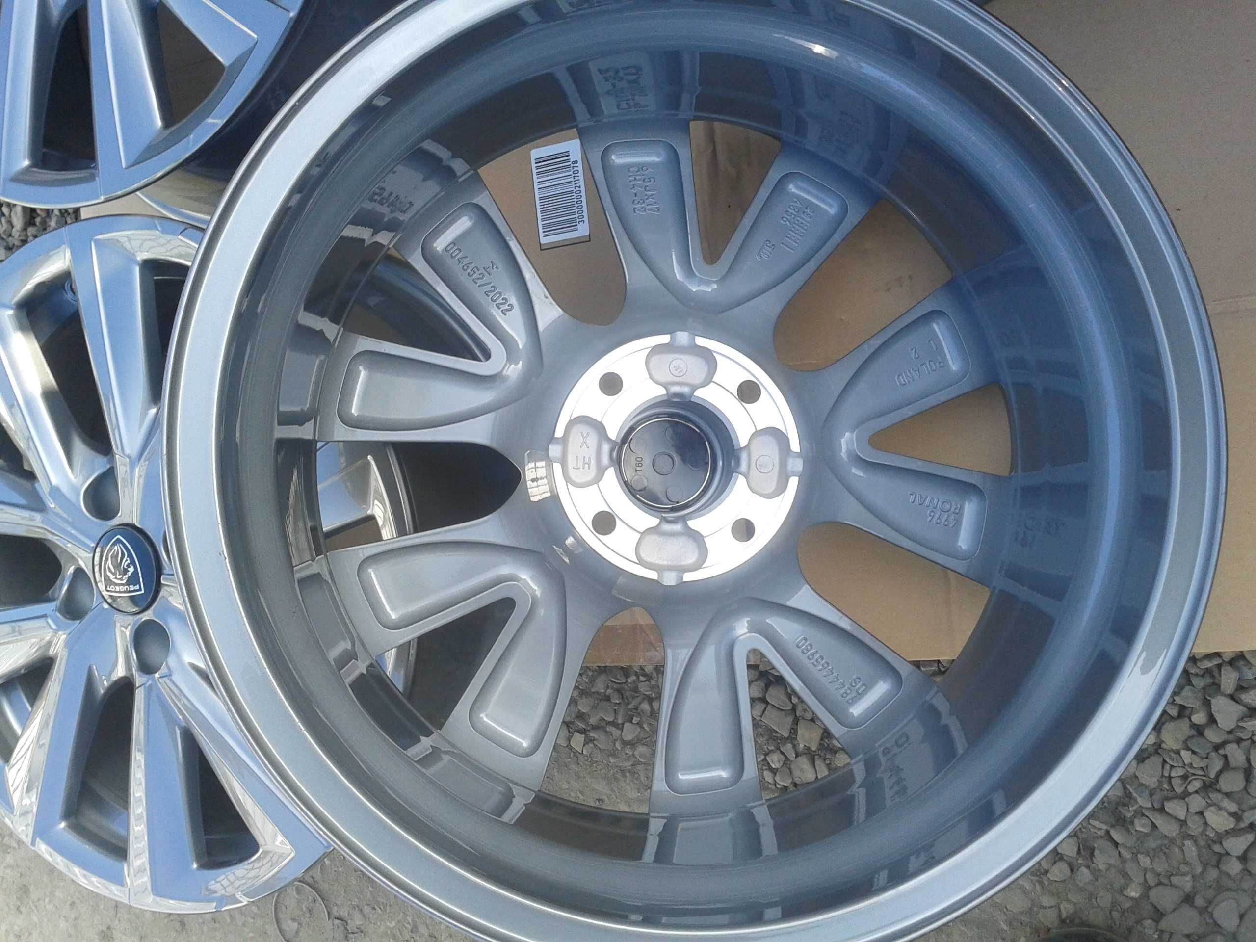 nowe oryginalne r17 szare felgi opel mokka 2 b corsa f 4x108 ds et32