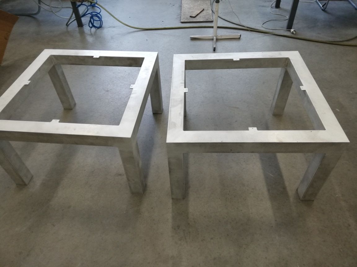Stół ława krzeslo aluminum