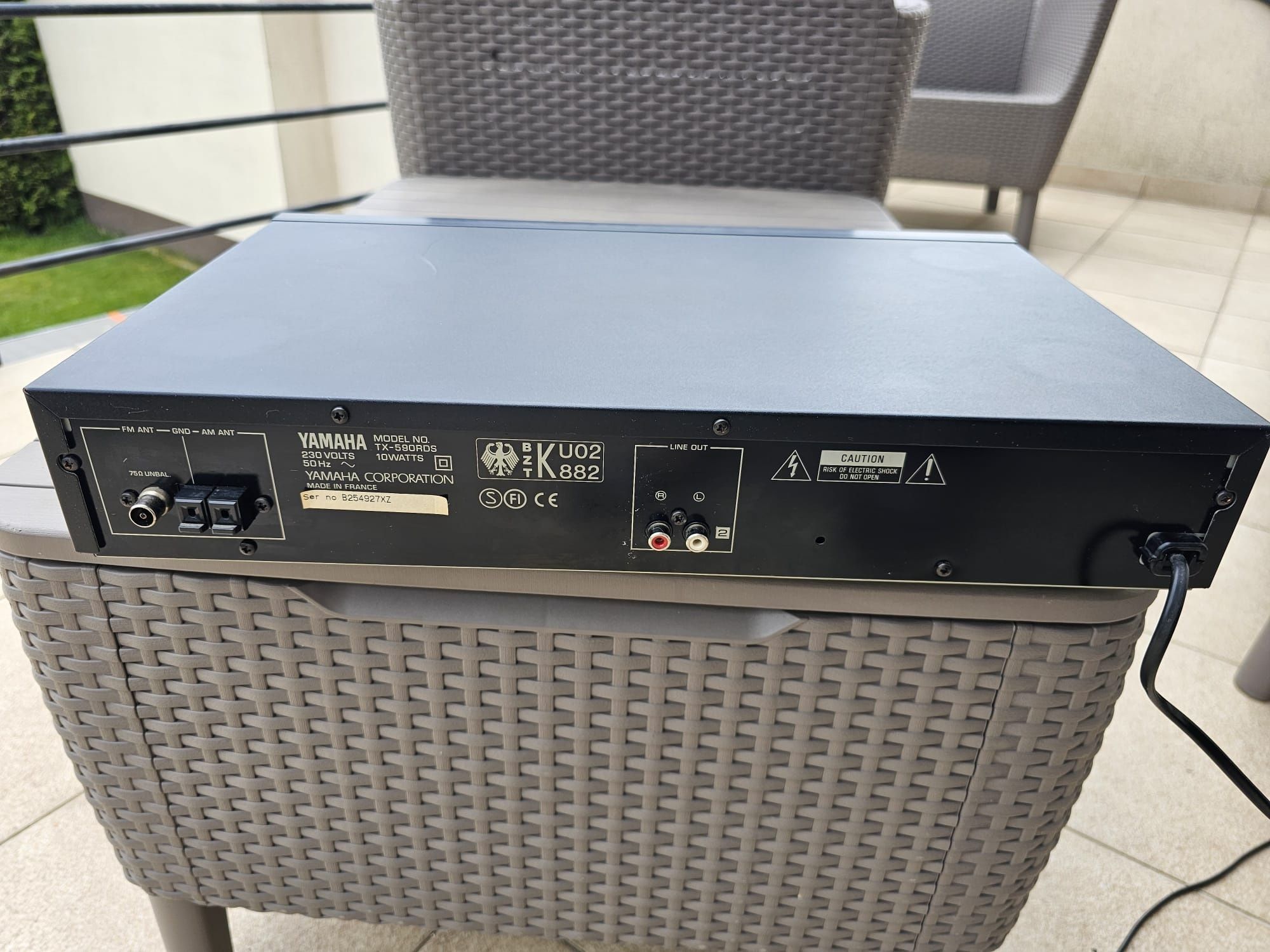 Tuner radiowy Yamaha TX-590 RDS