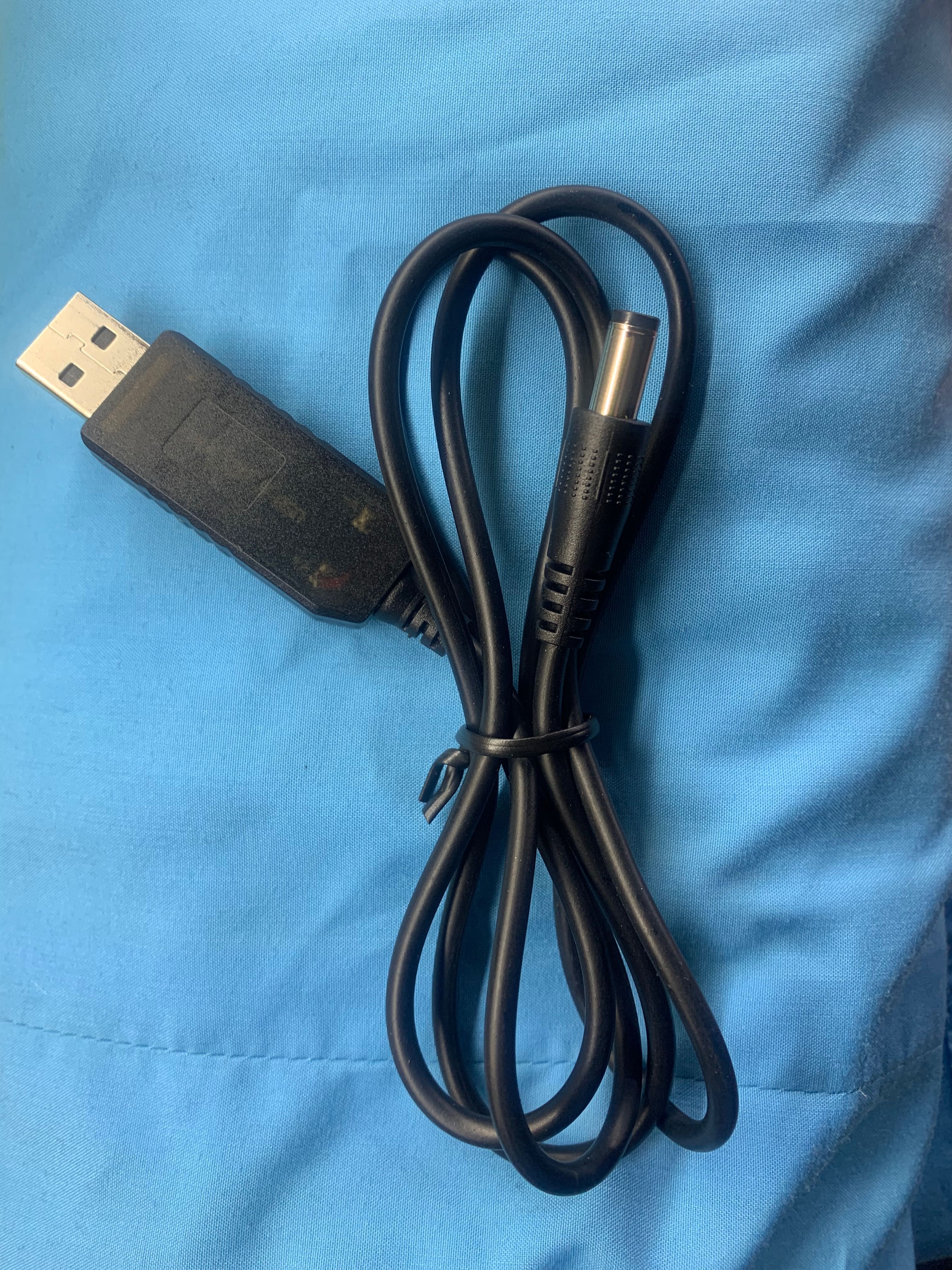 USB кабель для роутера с преобразователем напряжения с 5V на 12V и 9V