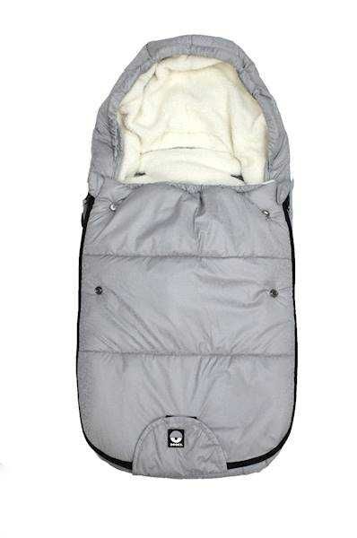 ŚPIWOREK do wózka SANEK na JESIEŃ zimę DOOKY Frosted Silver Sky