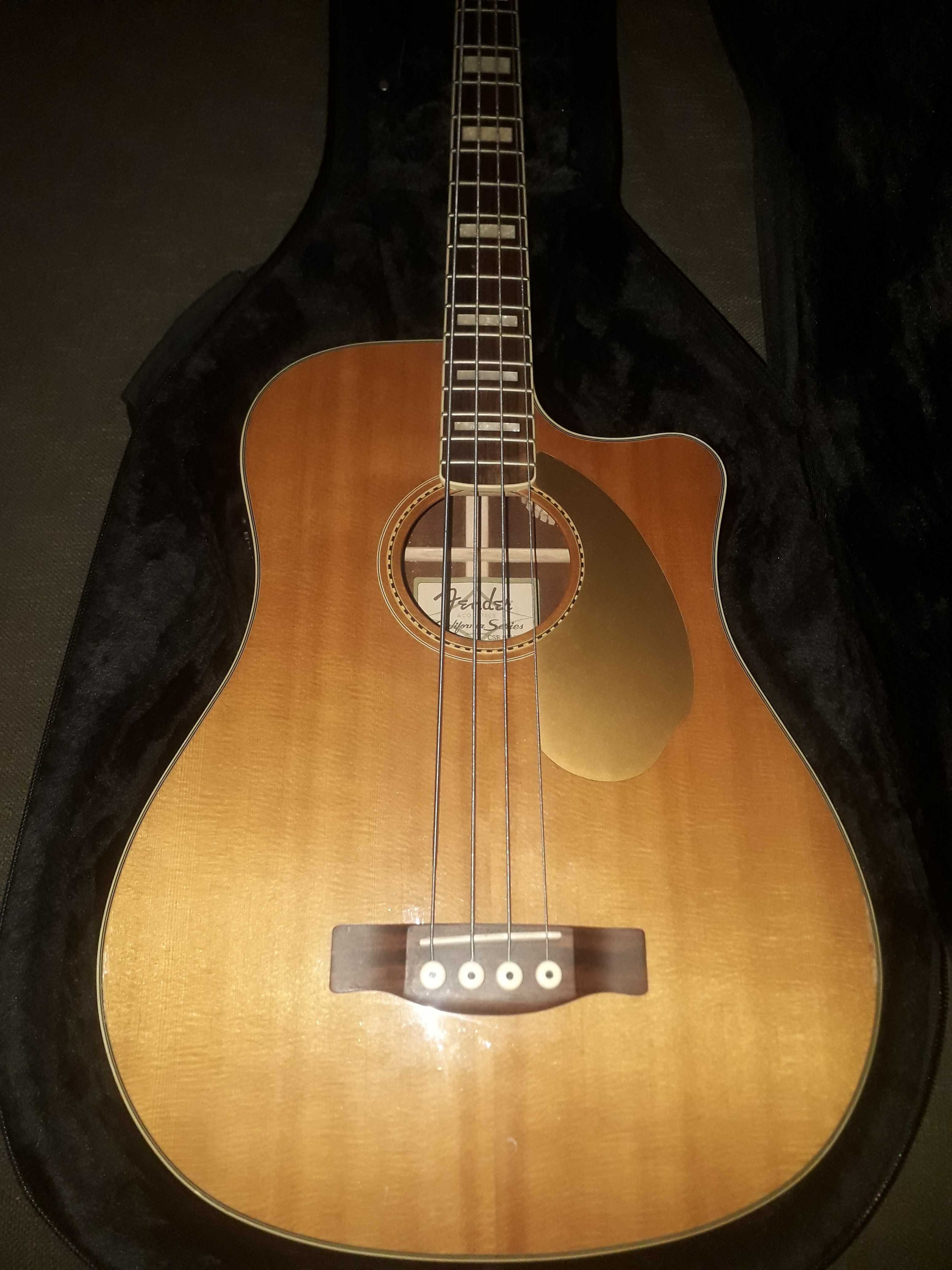 Baixo Fender Kingman -California series - Semi-acustico - Estado Usado