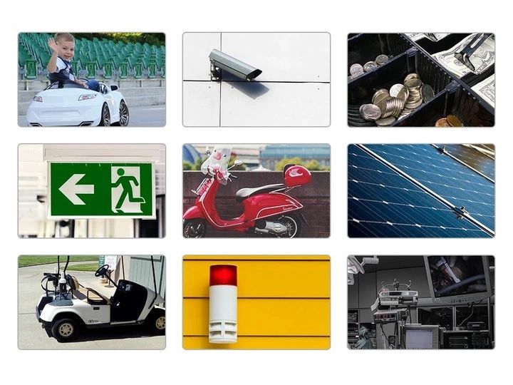 2x Akumulator żelowy XTREME 6V 4Ah do autka dla dzieci + ładowarka