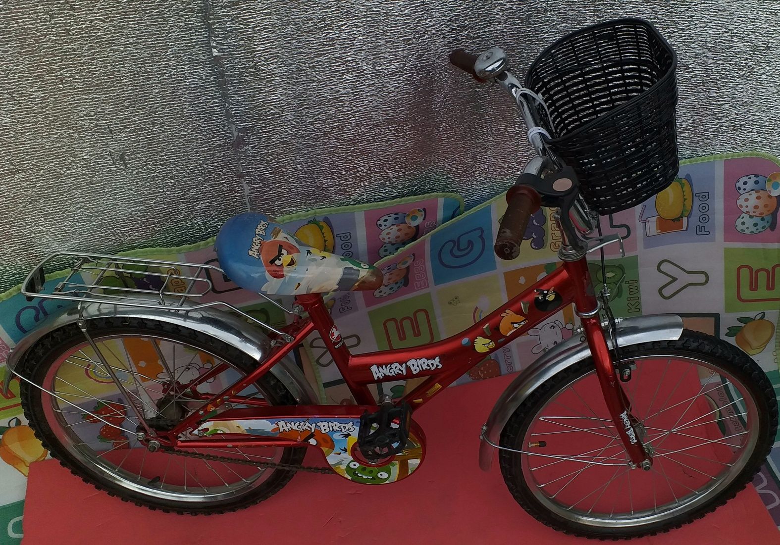Продам детский спортивный велосипед на 20 дюймов Angry Birds 5-10лет.