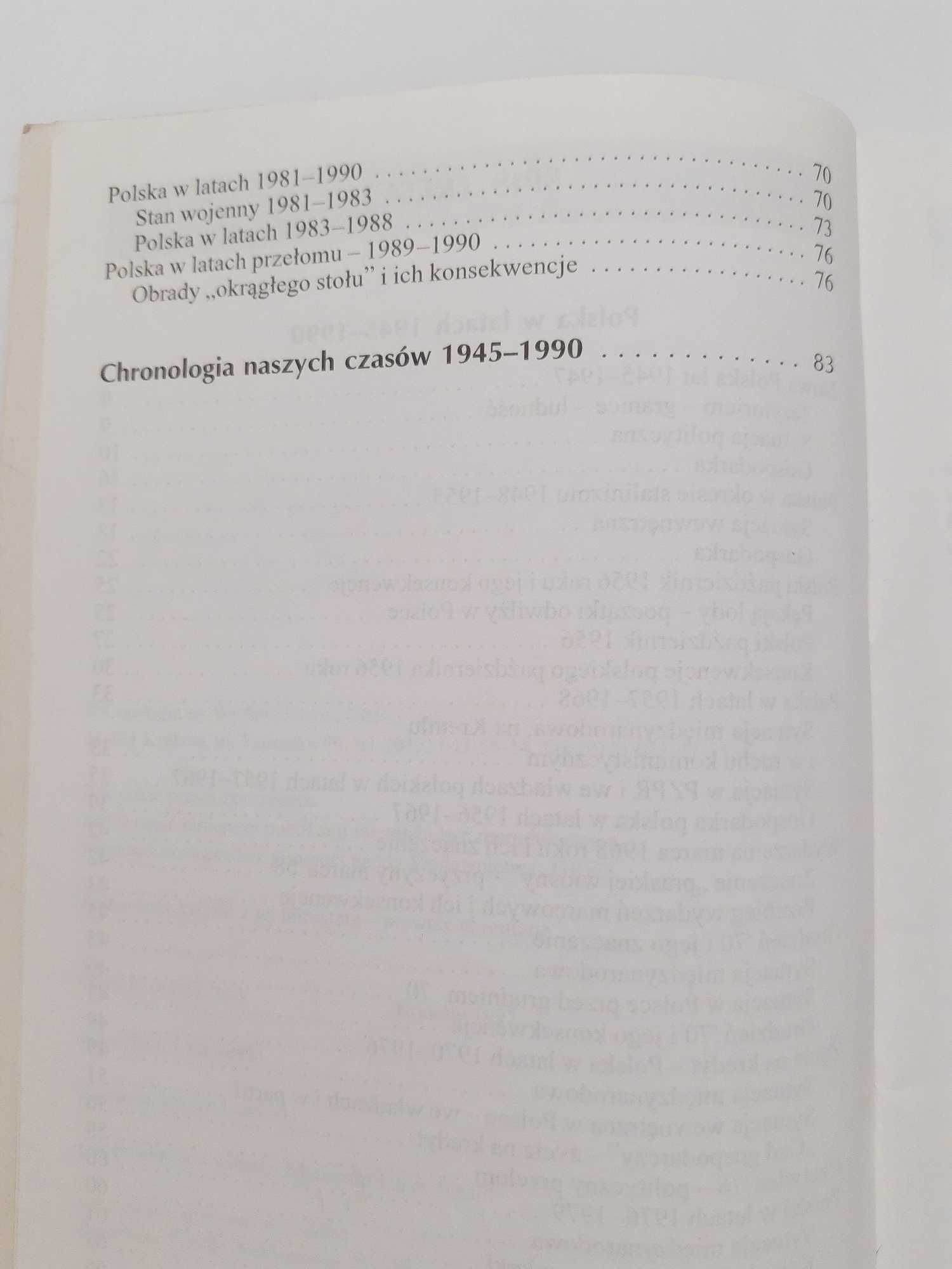 Ściąga cz. 4b - Historia lata 1945 - 1990