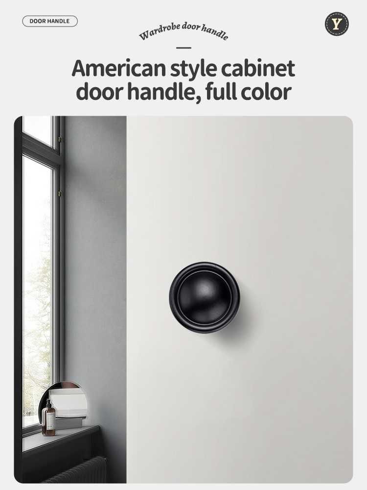 Maçanetas preto modernos 4 peças  mobilia, gavetas, portas