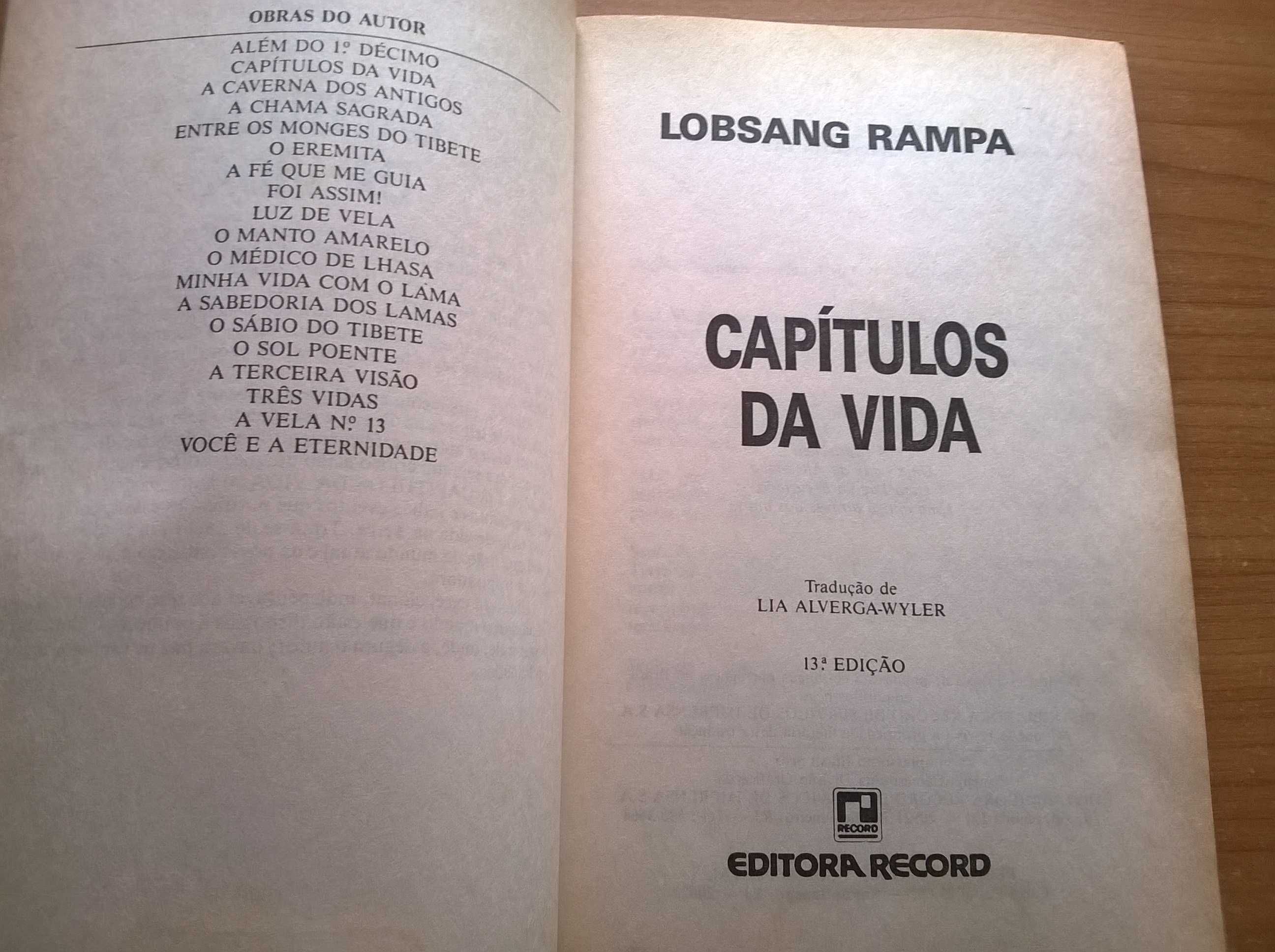Capítulos da Vida - Lobsang Rampa
