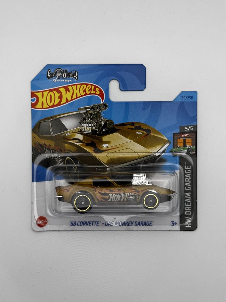 Hot wheels ’68 Corvette - Gas Monkey Garage