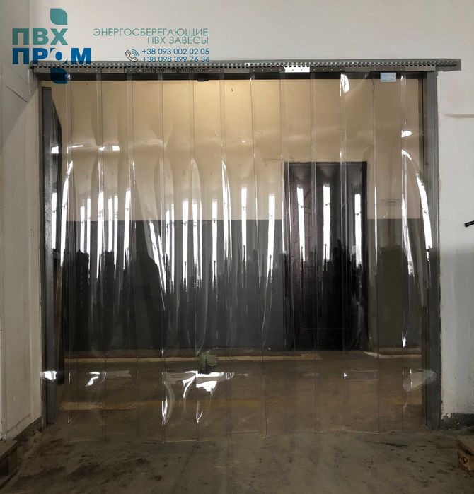 Стрічкові ПВХ завіси / Силиконові термоштори / штори ПВХ