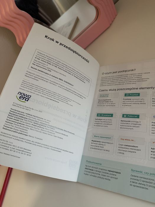 podrecznik do liceum technikum krok w przedsiebiorczosc nowa era