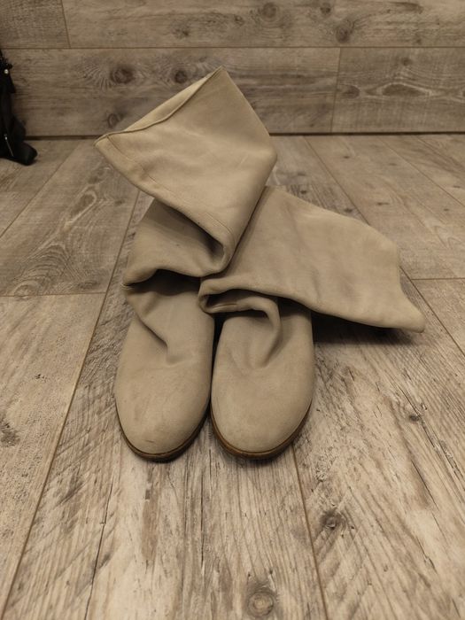 Жіночі замшеві чоботи Sergio Rossi, натуральна замша, Італія