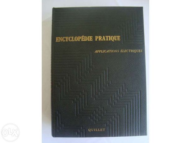 Encyclopedie pratique applications electriques 3 volumes em frances