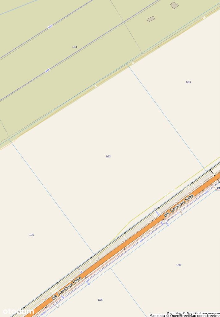 działka inwestycyjna na Krywlanach (podstrefa Białystok SSSE)