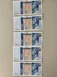 5 notas de 2000 escudos 1996