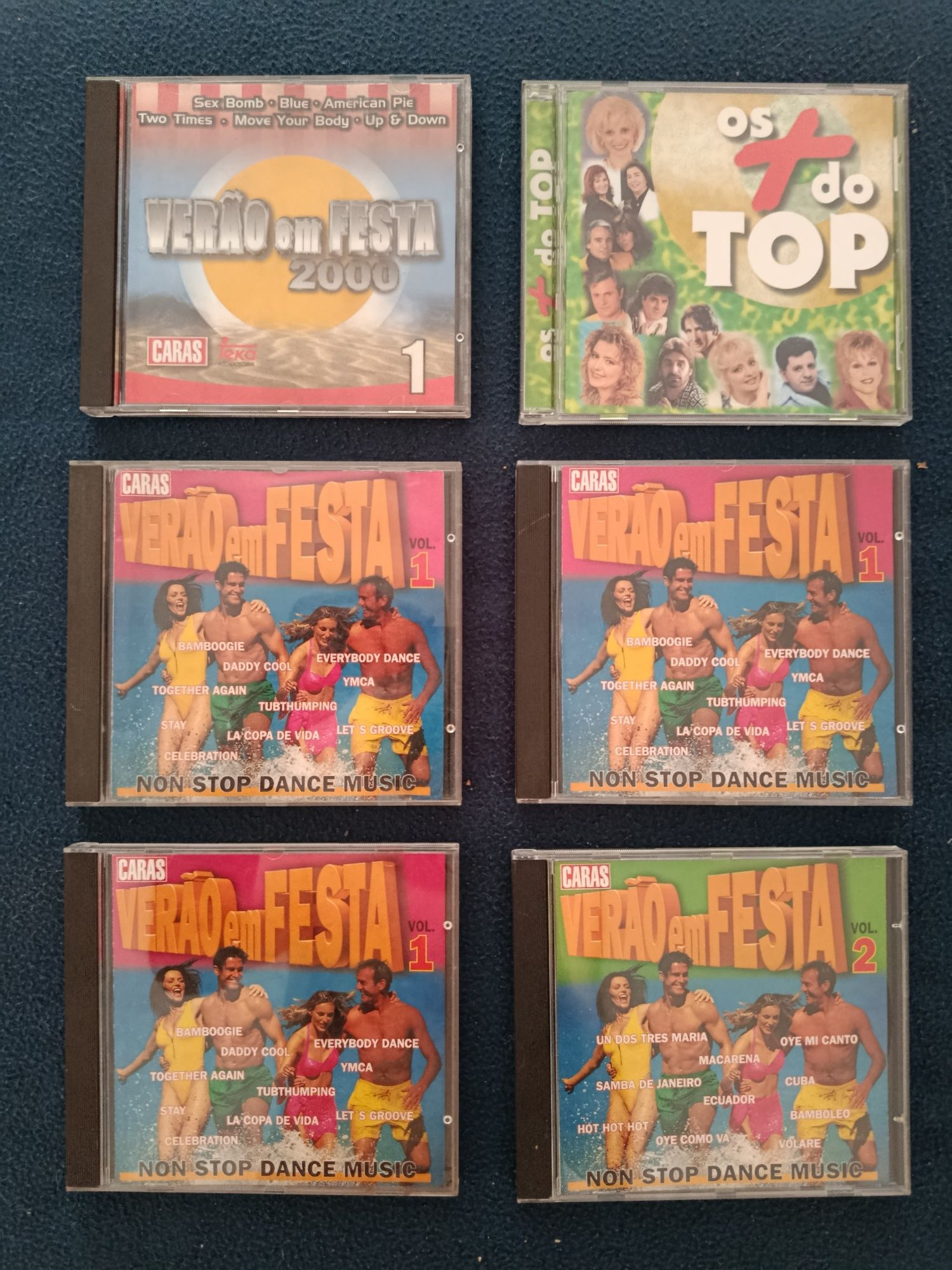 Lote de CD's ( Os + do TOP, Verão em Festa e Anos 60 )