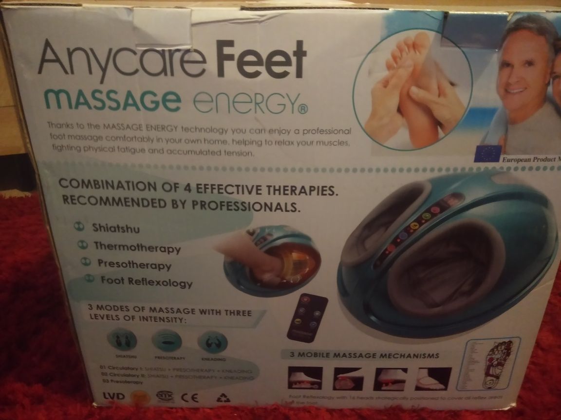 Anycare Frete massajador pés