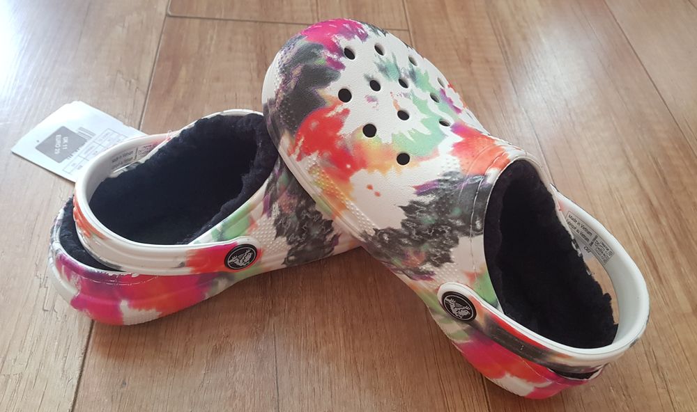 Crocs klapki chodaki dziecięce 29 / 30 ocieplane C12 Nowe