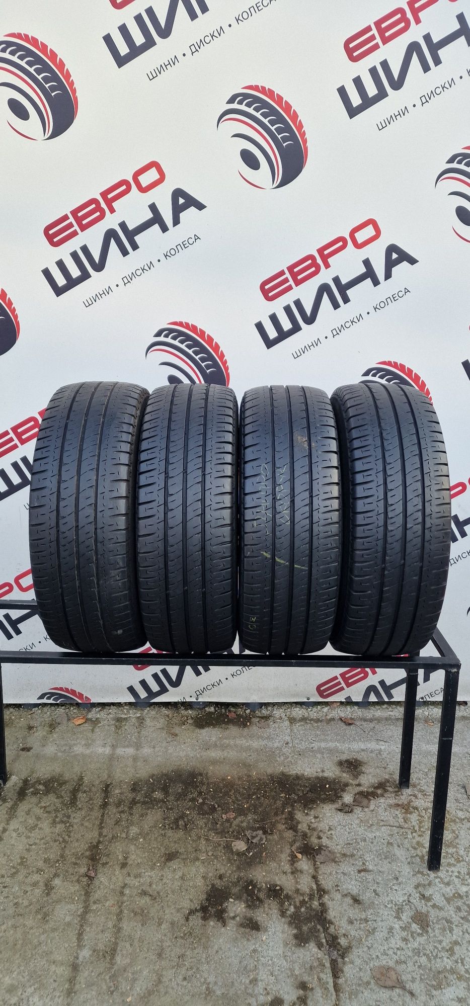 Літо 235/65/R16C 4шт 7.5 мм Michelin Agilis Колеса Резина Шини Склад