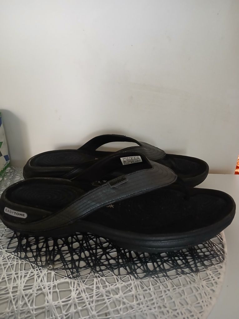 REEBOK  easy -tone- Skorzane japonki damskie mega wygodne roz 40