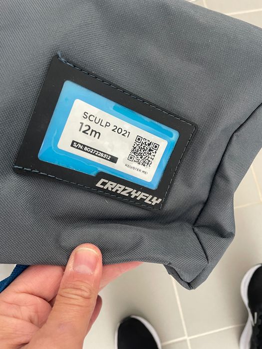 Kitesurf crazyfly duotone barra prancha