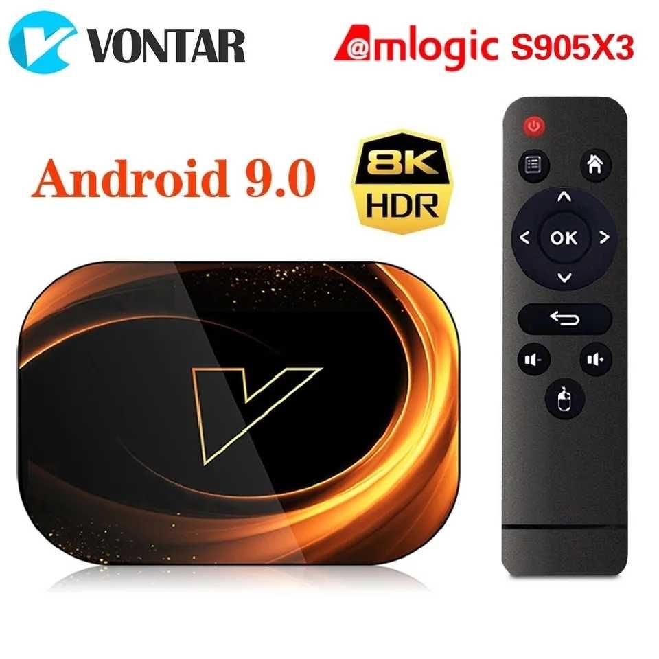 Vontar X3 4+32 TV box ТВ приставка