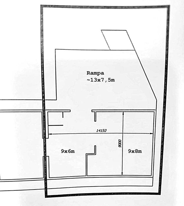 Wynajem hali magazynowej, rampa, monitoring