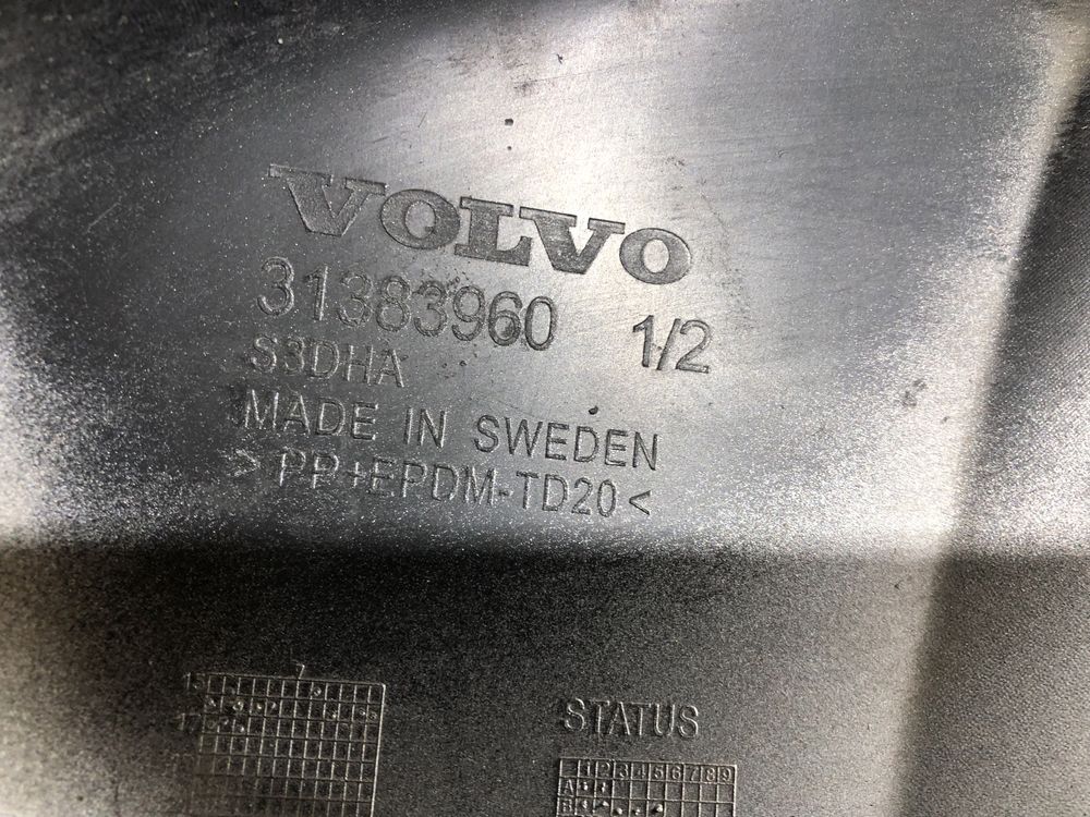 Бампер передний Volvo V90 CC ( 2016 - 2020 г.) спойлер губа юбка