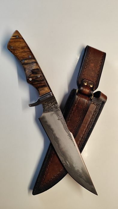 Nóż Bowie Damast Hand Made (Ręcznie robiony))