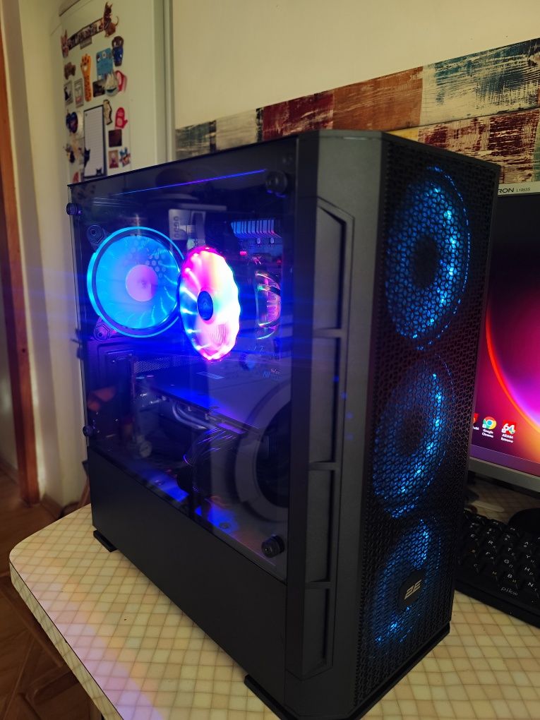 Ігровий комп'ютер ПК R5 5600, RX5700XT, 32gb RAM, 512 GB NVME