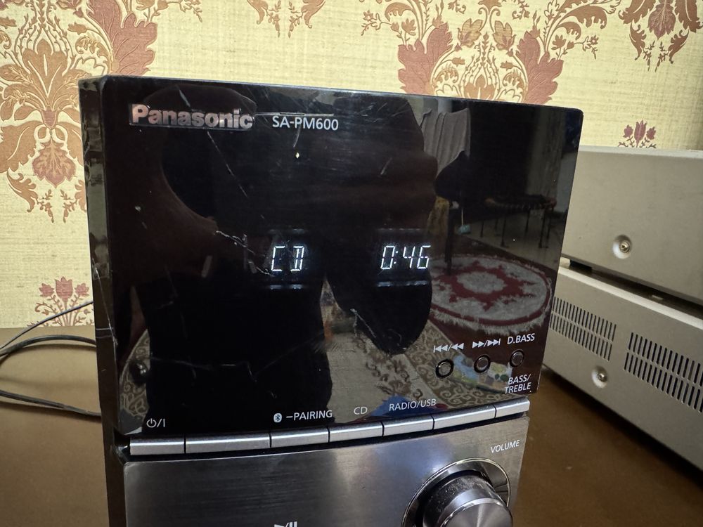 Panasonic SA-PM600, аудіо система bluetooth музичний центр