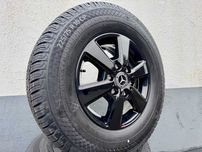 Alufelgi Mercedes Sprinter 910 Oryginalne Czarne 2024 NOWE + 3PMSF