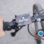 Uchwyt rowerowy na telefon aluminiowy ZTTO czarny solidny