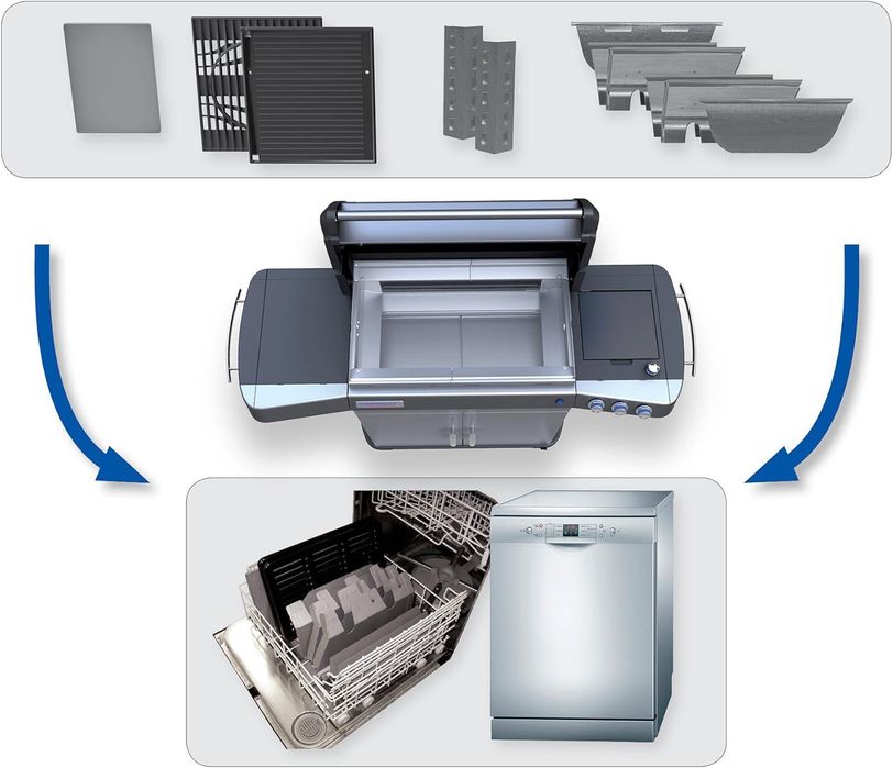 Nowy Campingaz 4 Series Classic LSG Grill Gazowy, Czarny/Srebrny,