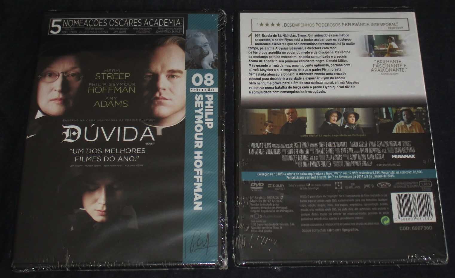 DVD Filme Dúvida Novo Selado