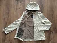 Beżowa kurtka damska przejściowa softshell z polarem Rocktrail 38 40