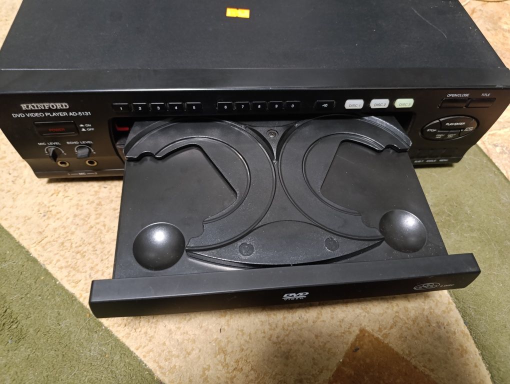 Cd mp3 player RAINFORD на 3 диска